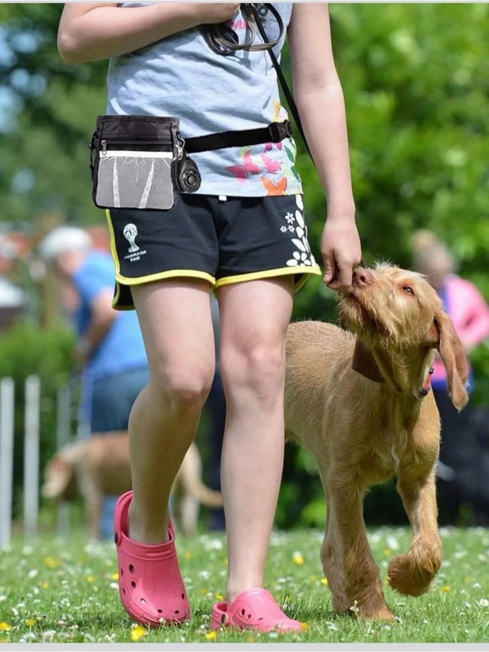 Dog Training pouch with 2 clickers. New in Package